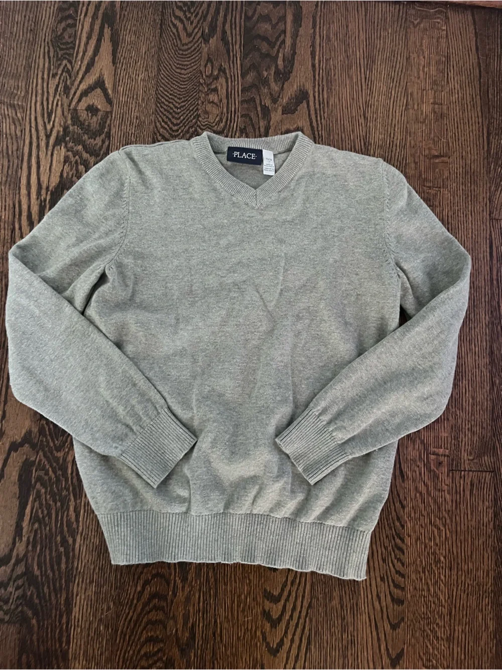 Boy’s grey The Children’s Place v-neck sweater